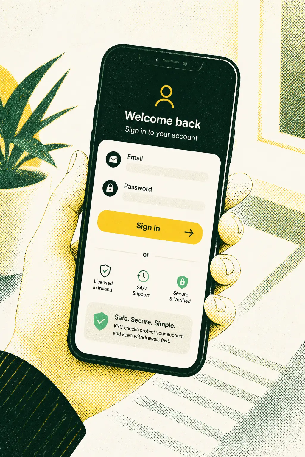 Cashwin Casino Login – Sign In to Your Account visual guide for Cashwin